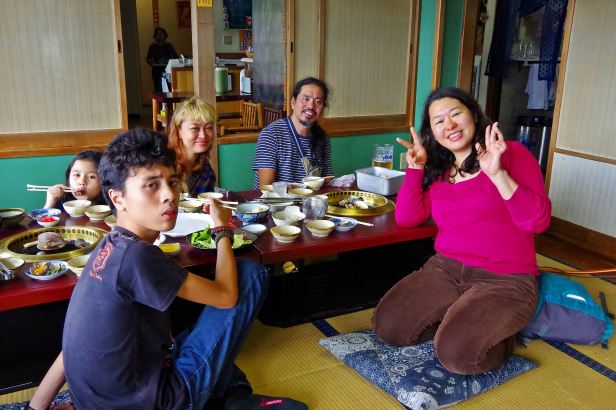 group photo hagi no chaya