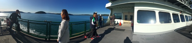 ferry panorama mv samish