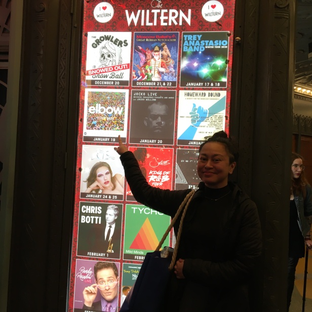 wiltern me and poster 3